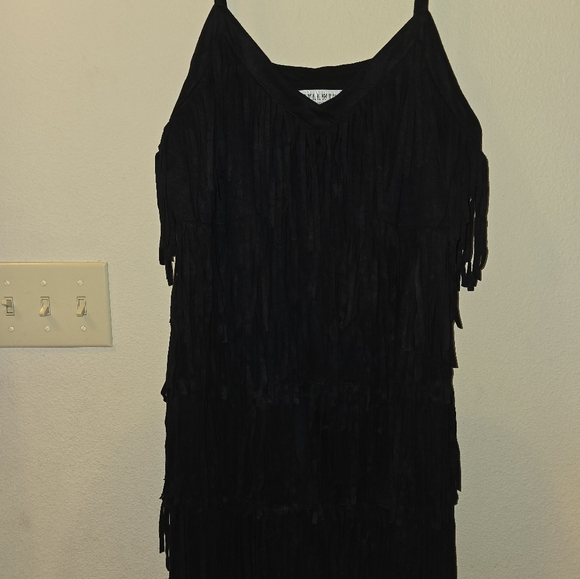 Idyllwind Black Fringe Festival Dress - Picture 3 of 4